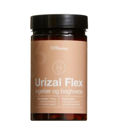 Mezina Urizal Flex Ingefærtabletter – 250 stk
