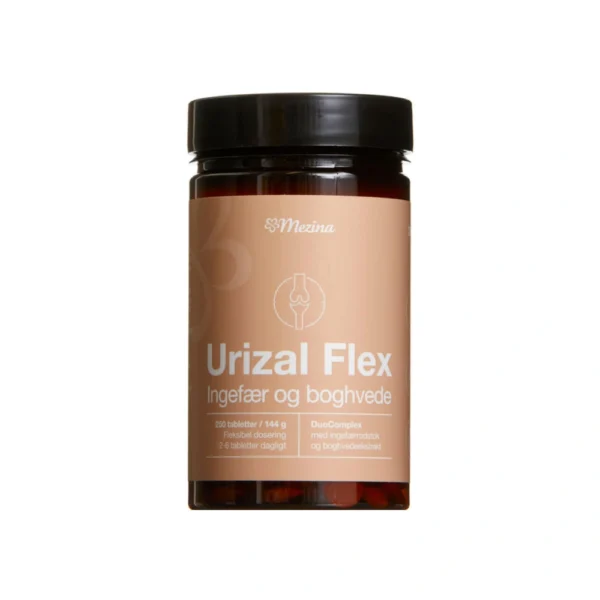 Mezina Urizal Flex Ingefærtabletter – 250 stk