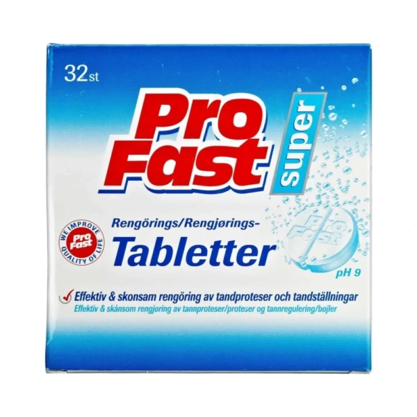 EKULF ProFast Rengøringstabletter – 32 stk