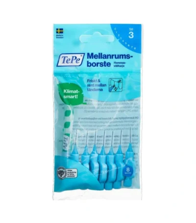 TePe Mellemrumsbørster Blå – 8 stk