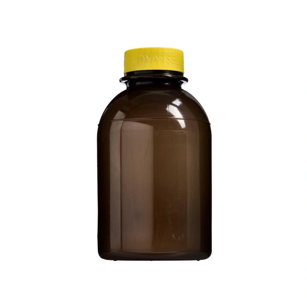 Uson Plast Kanylebeholder rund 2,5 liter med gult låg - 1 stk