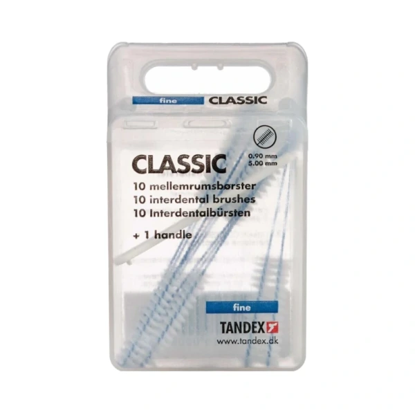 Tandex Classic Mellemrumsbørste Blå – 10 stk