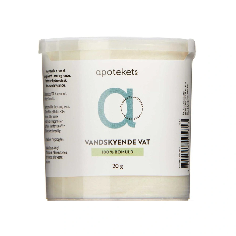 Apotekets Vandskyende Vat - 20 g
