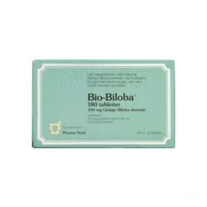 Pharma Nord Bio-Biloba 100 mg Tabletter – 150 stk