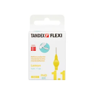 Tandex Flexi Mellemrumsbørste Lemon – 6 stk