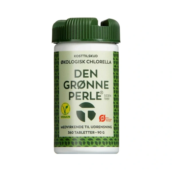 Den Grønne Perle Chlorella 360 stk – Den Grønne Perle