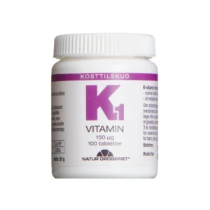Natur Drogeriet Natur-Drogeriet K1-vitamin 150 µg – 100 stk