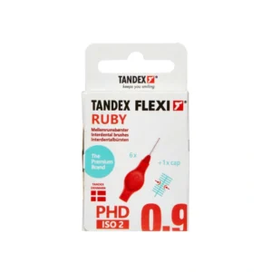Tandex Flexi Ruby mellemrumsbørster – 6 stk