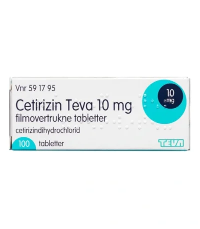 Cetirizin Teva 10 mg - 100 stk