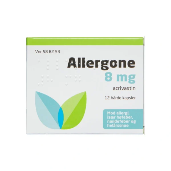 Allergone 8 mg - 12 stk Kapsler