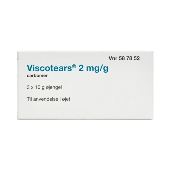 2care4 Viscotears Øjengel 2 mg/g - 30 g