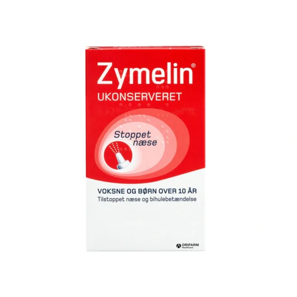 Zymelin Ukonserveret Næsespray 1 mg/ml - 2 x 10 ml