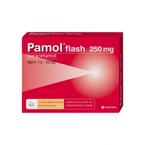 Pamol Flash 250 mg – 12 stk Dispergibletabletter