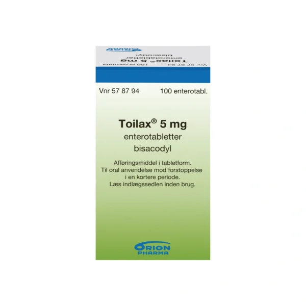 Toilax Enterotabletter 5 mg - 100 stk