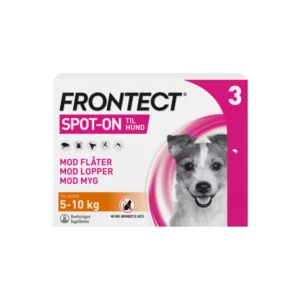 Frontect Spot On til hunde 5-10 kg - 3 pipetter