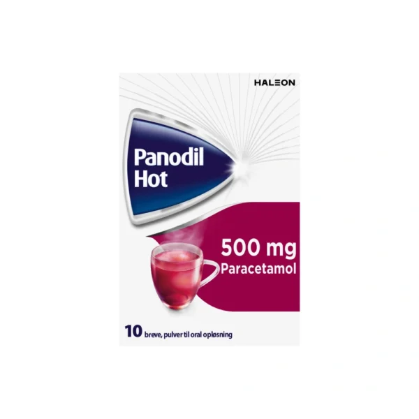 Panodil Hot pulver til oral opløsning 500 mg - 10 breve