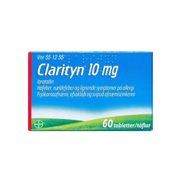 Clarityn 10 mg - 60 tabletter