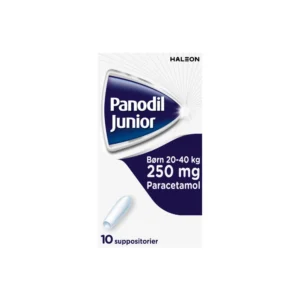 Panodil Junior 250 mg – 10 stk Suppositorier