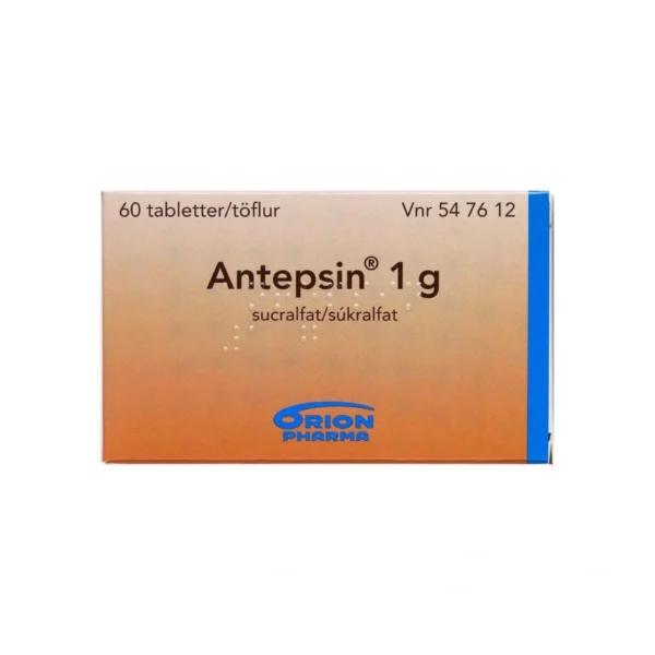 Antepsin 1 g - 60 Tabletter
