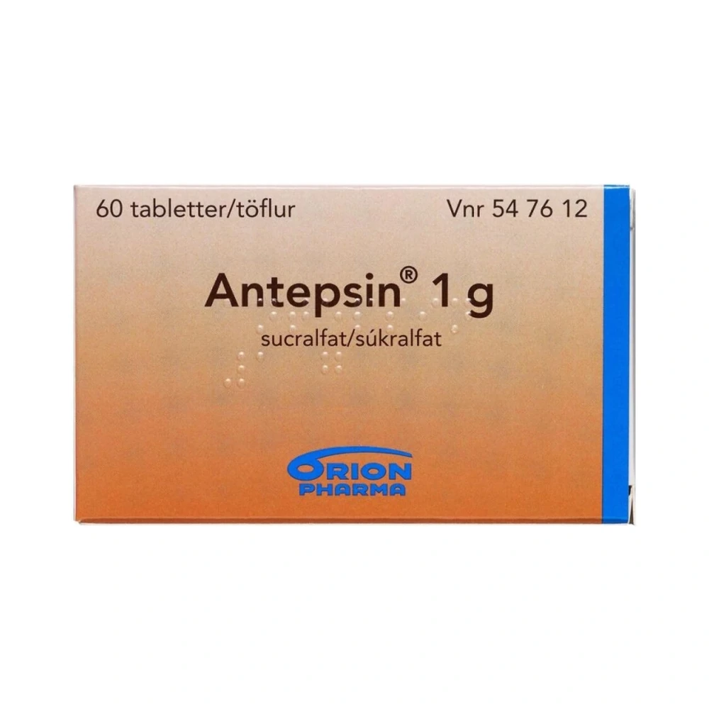 Antepsin 1 g - 60 Tabletter