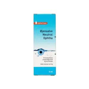 Øjensalve Neutral Ophtha 200 mg/g - 5 ml