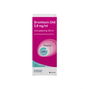 Bromhexin Mikstur opløsning 0,8 mg/ml - 150 ml