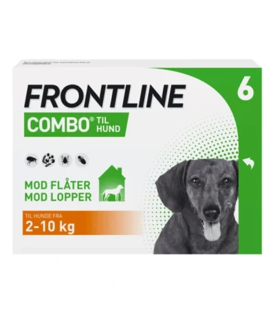 Frontline Combo Vet - hund 2-10 kg - 6 X 0,67 ml