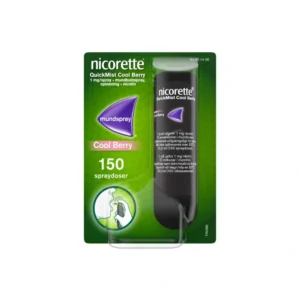 Nicorette Quickmist Mundspray Cool Berry 1 mg – 150 doser