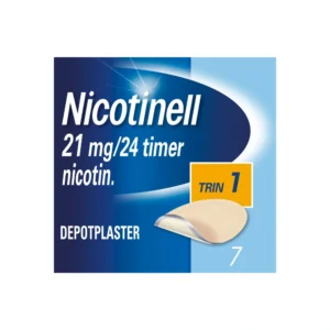 Nicotinell 21 mg/24 timer – 7 stk Depotplastre