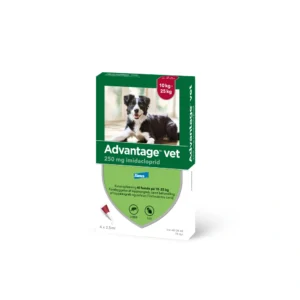 Advantage Vet. til hund 100 mg/ml 10-25 kg - 10 ml
