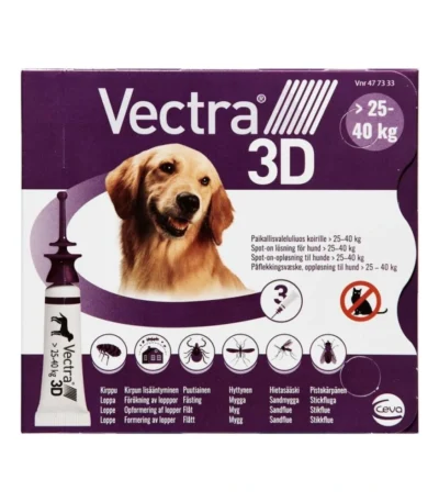 Vectra 3D Spot-On til hund 25-40 kg - 14,1 ml