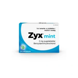Zyx Mint 3 mg - 20 sugetabletter