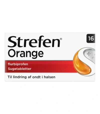 Strefen Orange 8,75 mg sugetabletter - 16 stk