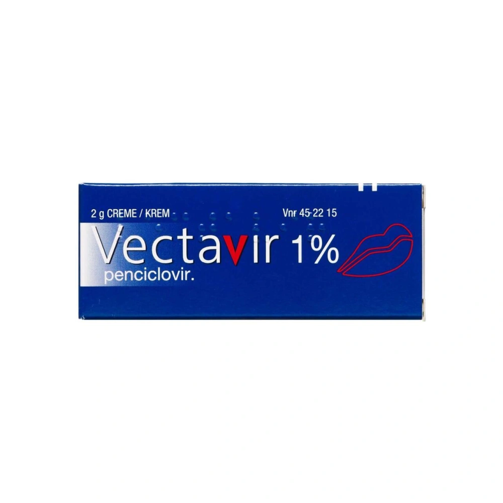 Omega pharma nordic ab Vectavir 1% - 2 g Creme