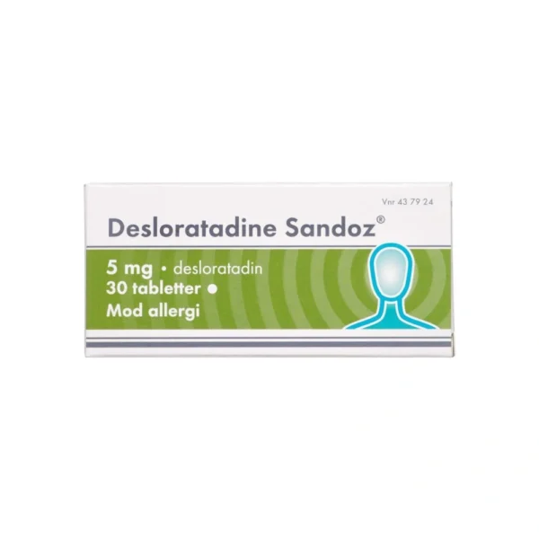Desloratadine Sandoz tabletter 5 mg - 30 stk