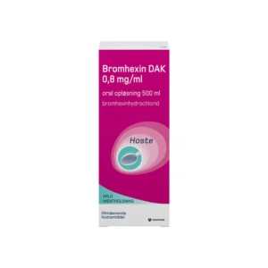Bromhexin Mikstur opløsning 0,8 mg/ml - 500 ml