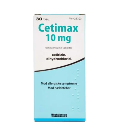 Cetimax 10 mg - 30 stk