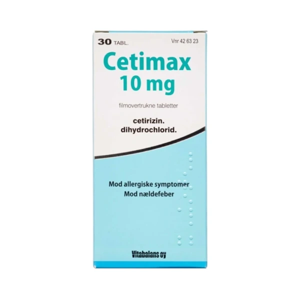 Vitabalans Cetimax 10 mg - 30 tabletter
