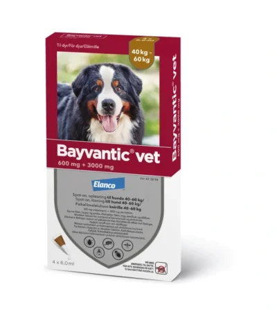 Bayvantic Vet. til hunde 40-60 kg – 24 ml