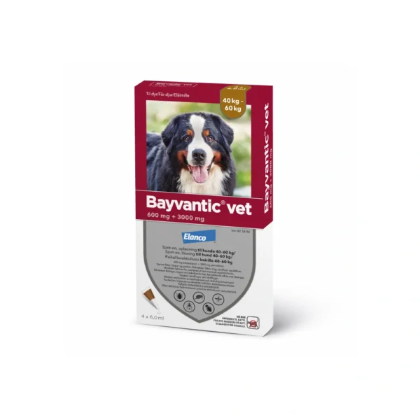 Bayvantic Vet. til hunde 40-60 kg – 24 ml
