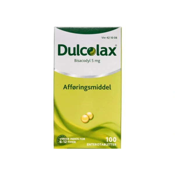 Dulcolax Enterotabletter 5 mg - 100 stk