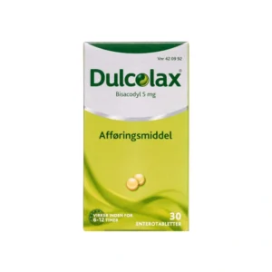 Dulcogas Dulcolax 5 mg – 30 stk Enterotabletter