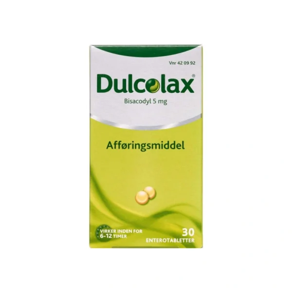 Dulcolax Enterotabletter 5 mg - 30 stk