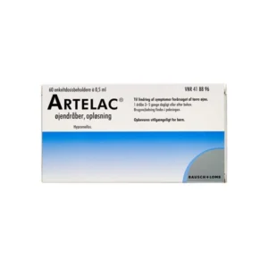 Bausch & lomb nordic ab Artelac 3,2 mg/ml – 30 ml Øjendråber, opløsning, enkeltdosisbeholder