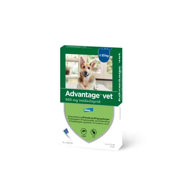 Advantage Vet. til hund 100 mg/ml 25-40 kg - 16 ml