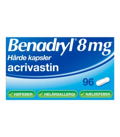 Benadryl 8 mg – 96 Kaps