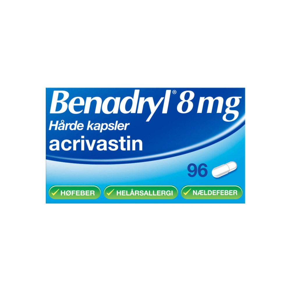 Benadryl 8 mg - 96 Kaps