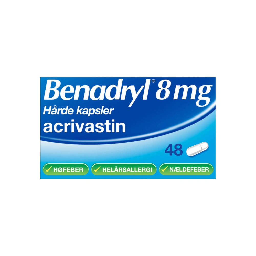 Benadryl 8 mg - 48 Kaps