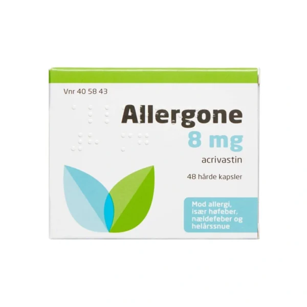 Allergone 8 mg - 48 stk Kapsler