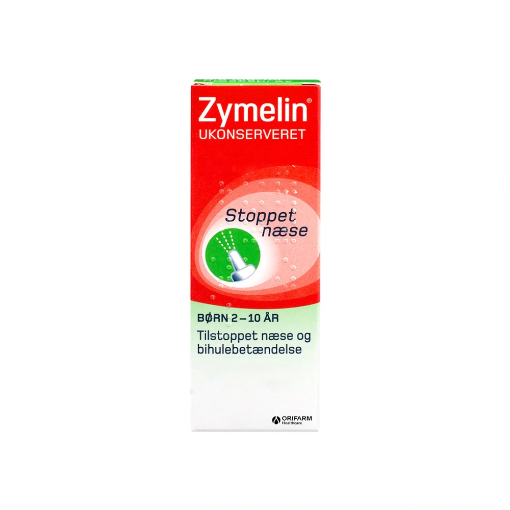Zymelin Ukonserveret Næsespray Børn 0,5 mg/ml - 10 ml